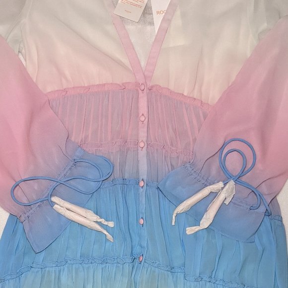 NWT Rococo Sand Ombré Pastel Maxi Dress - Picture 12 of 15